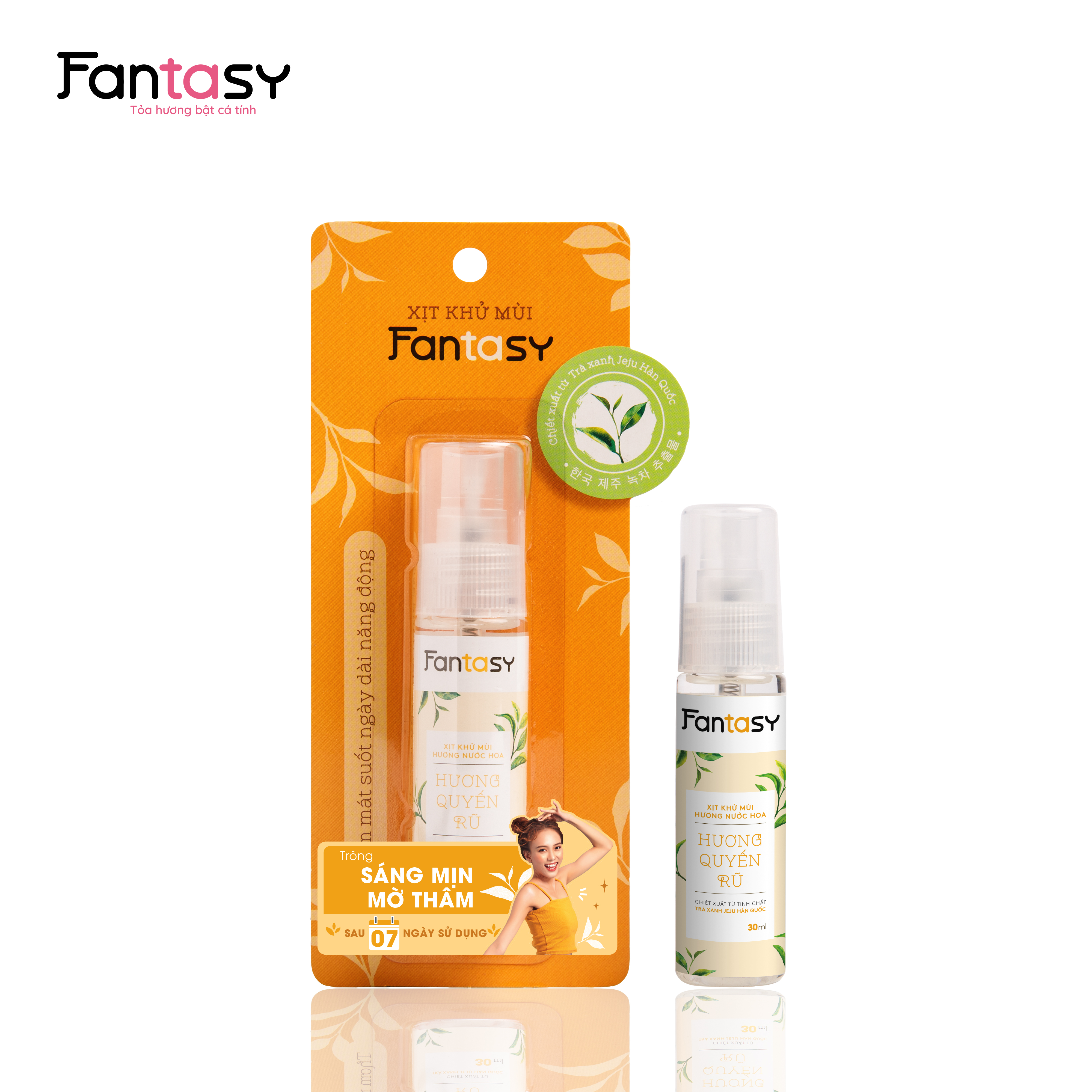 Fantasy perfumed deodorant spray - Charming